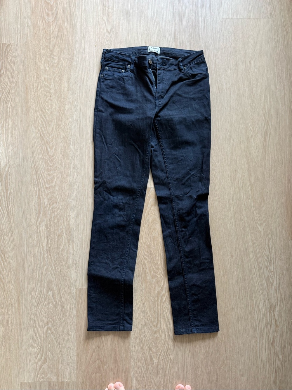 Acne Studio Black Skinny Jeans for Women